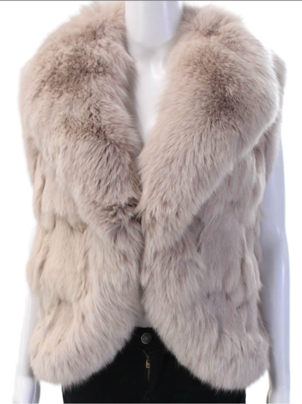 jocelyn fox fur vest